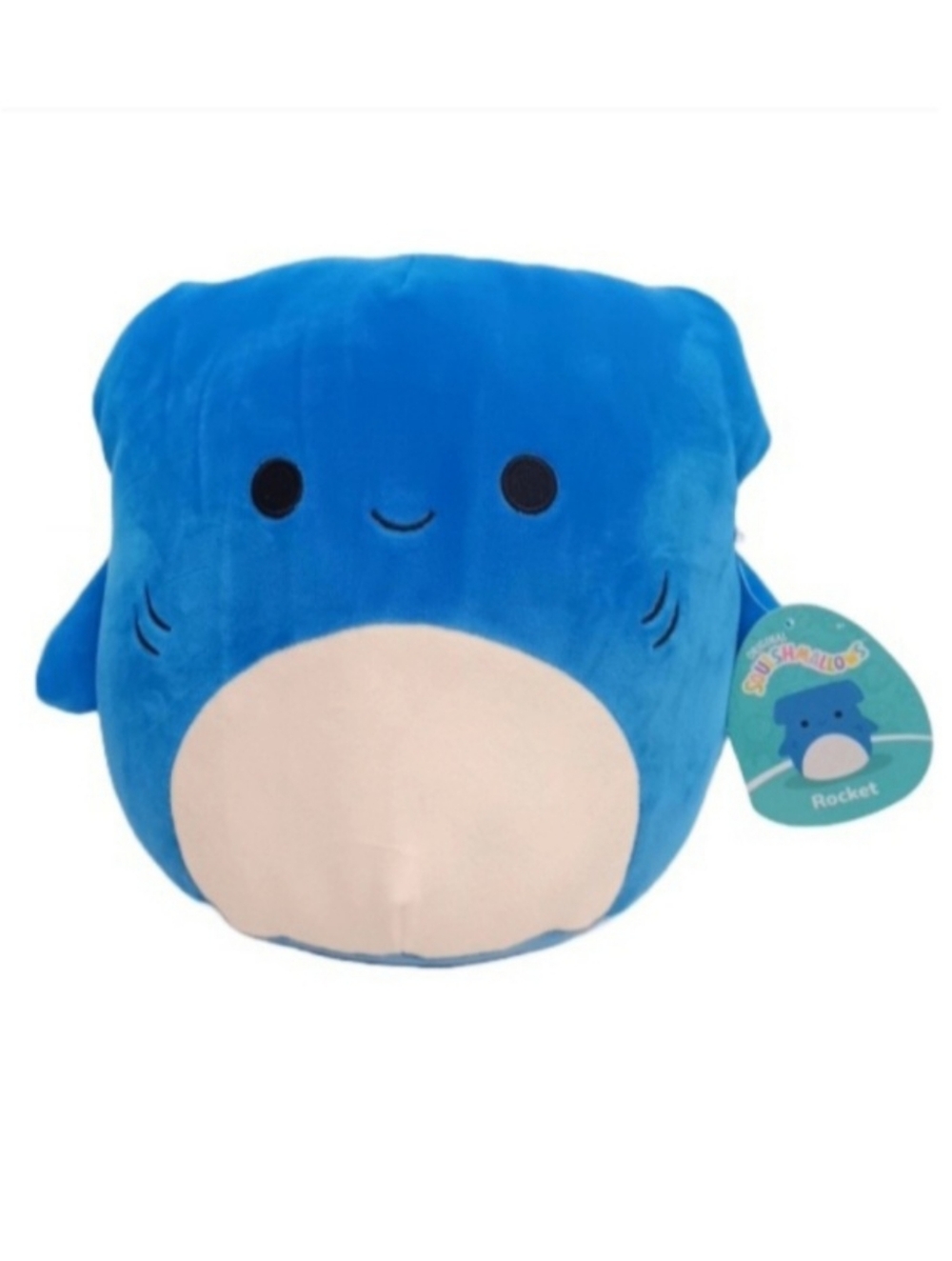 NWT Squishmallows Rocket | 10" Plush Hammerhead Shark | KELLYTOY